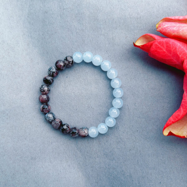 Casual Chic Beads Bracelet Duo | Stylish Daily Wear for Girls - Image 3